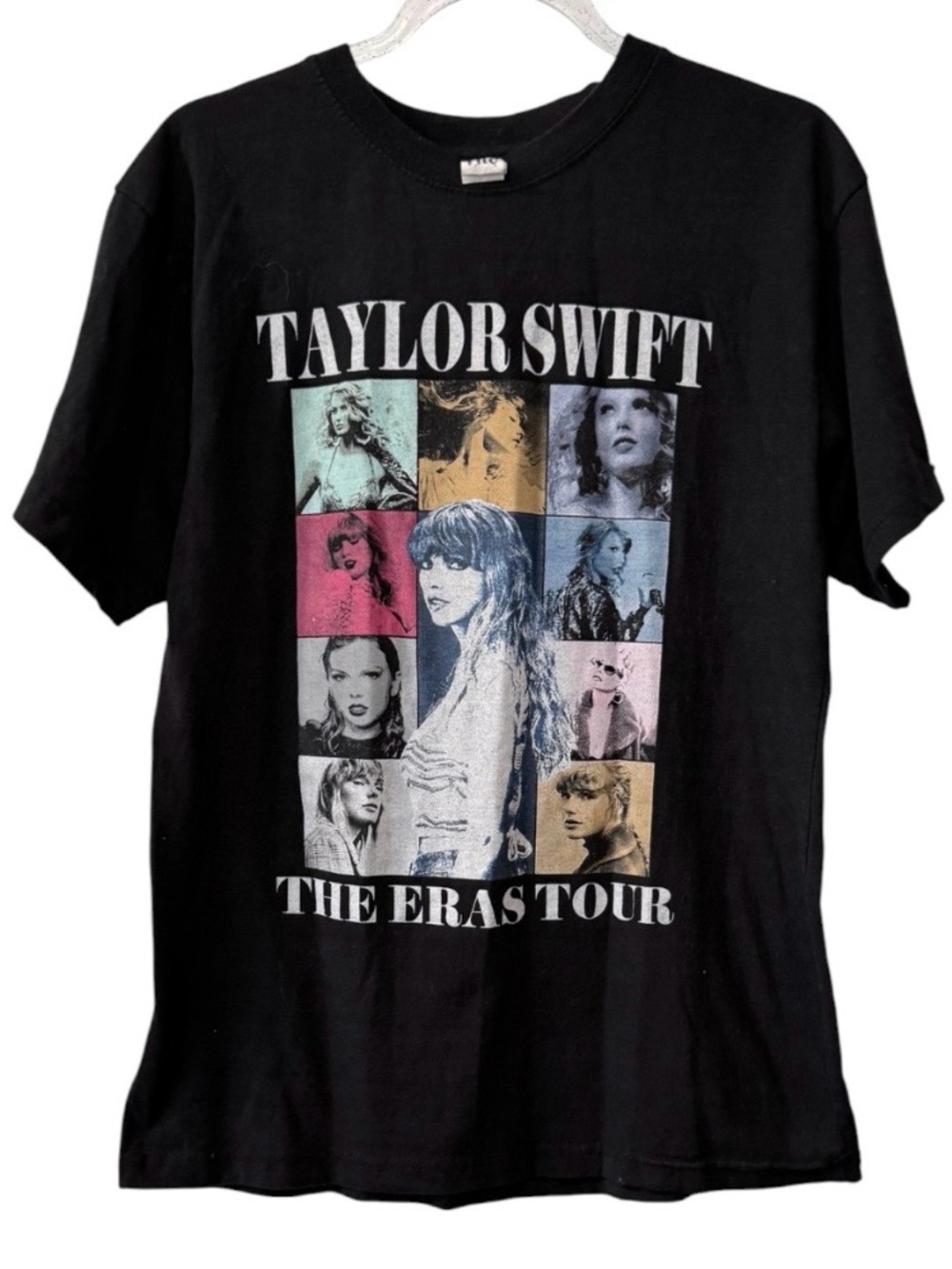 FILO Taylor Swift "The Eras Tour" women’s Medium short sleeve black graphic Tee